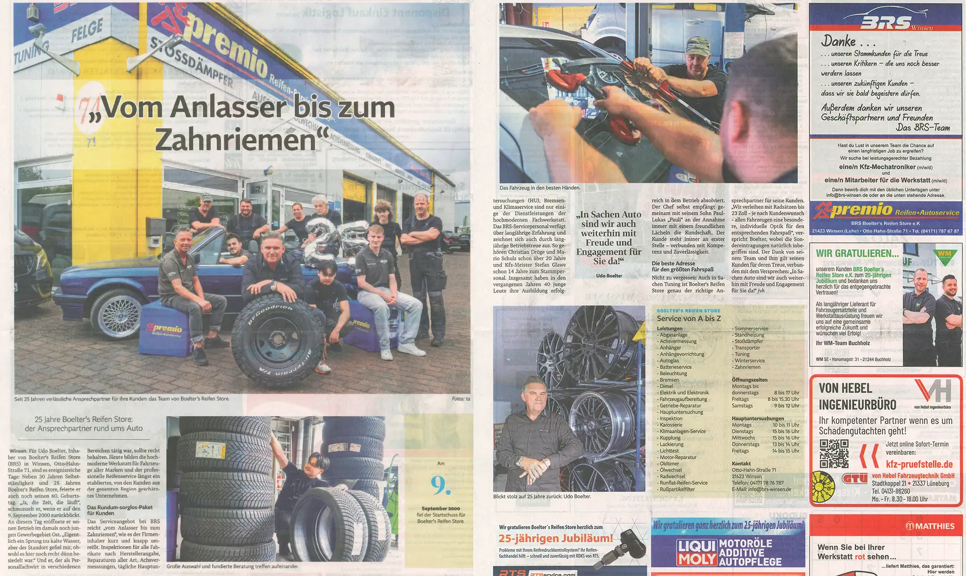 Vom Anlasser bis zum Zahnriemen