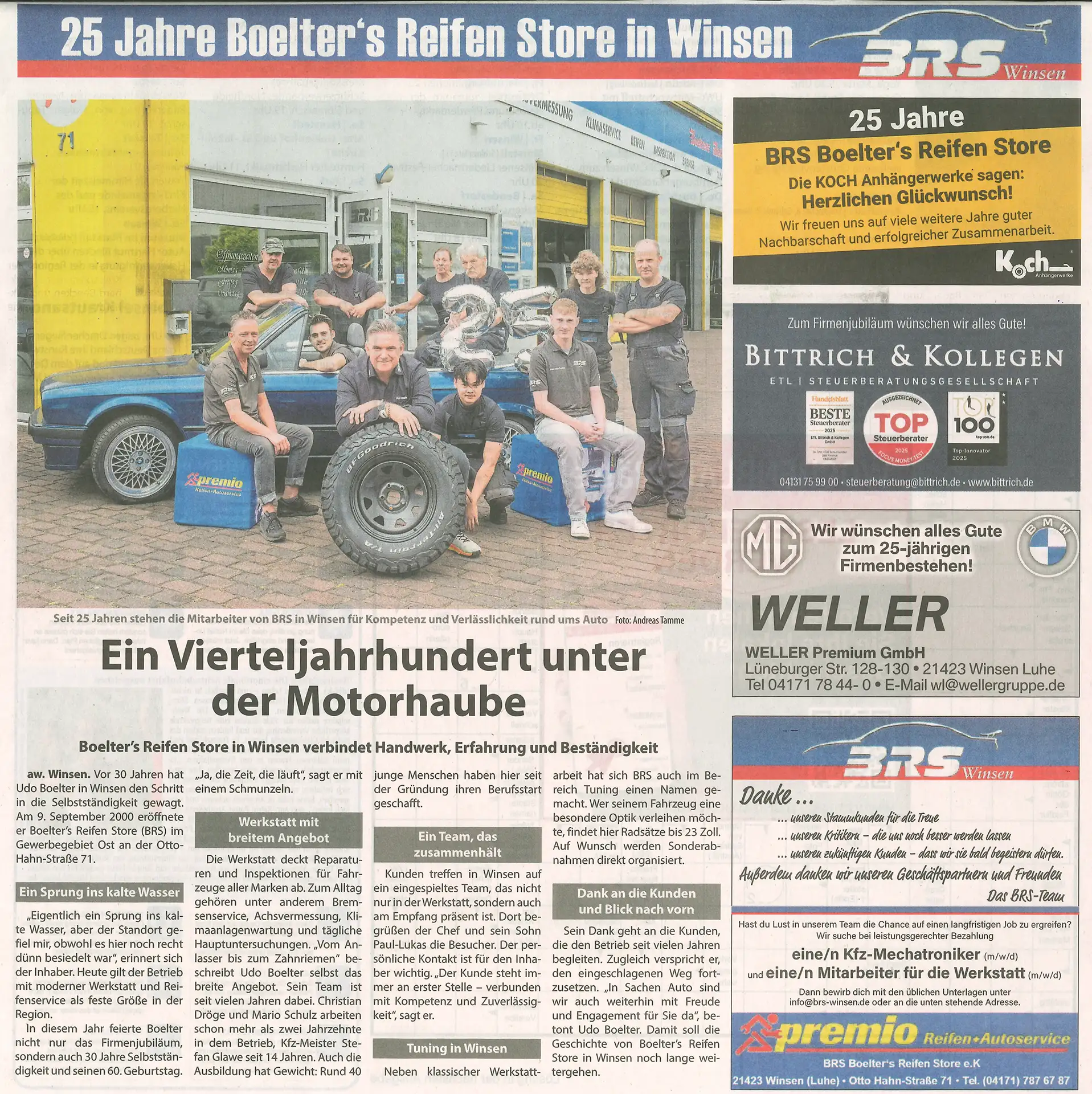 Ein Vierteljahrhundert unter der Motorhaube