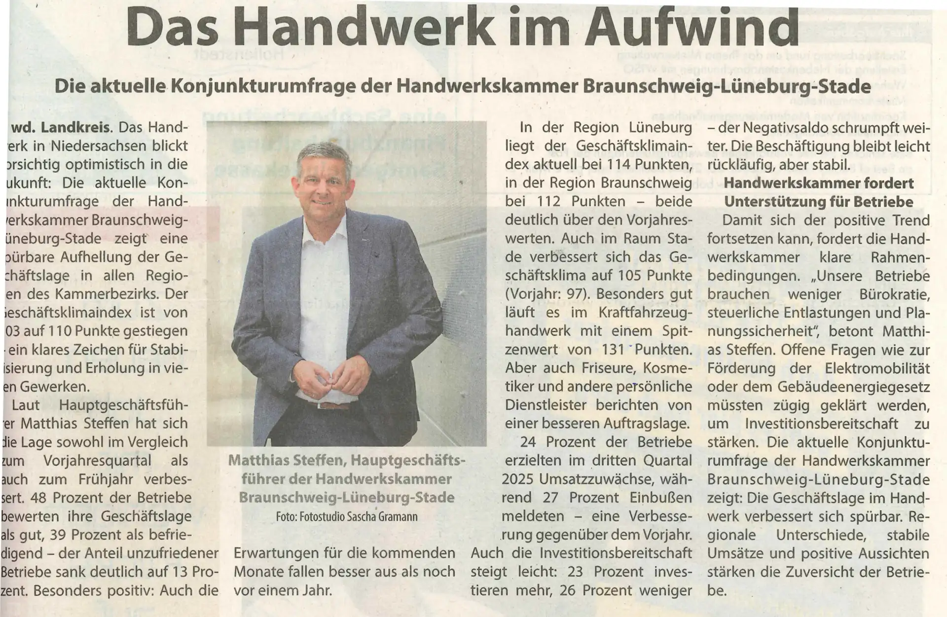 Das Handwerk im Aufwind
