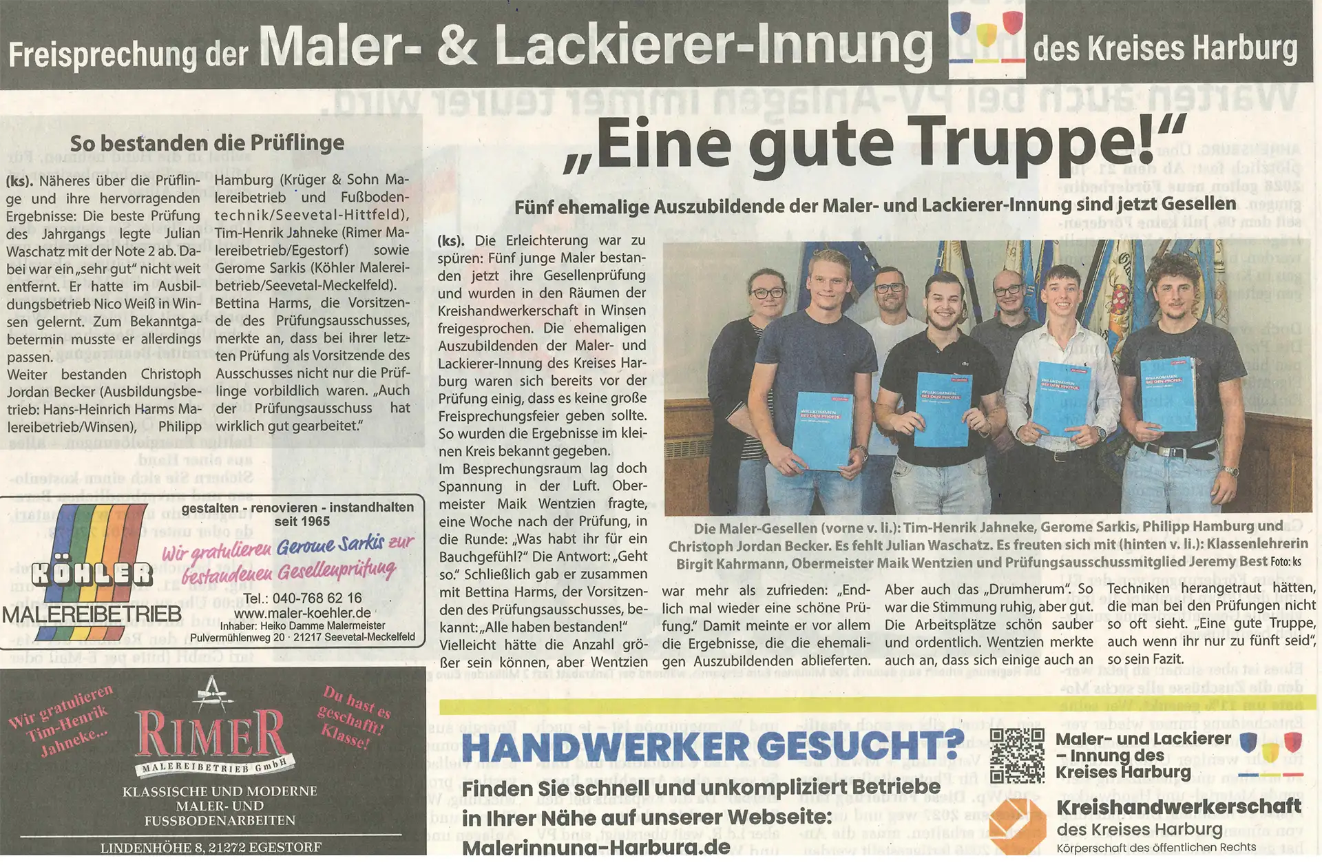 „Eine gute Truppe!“